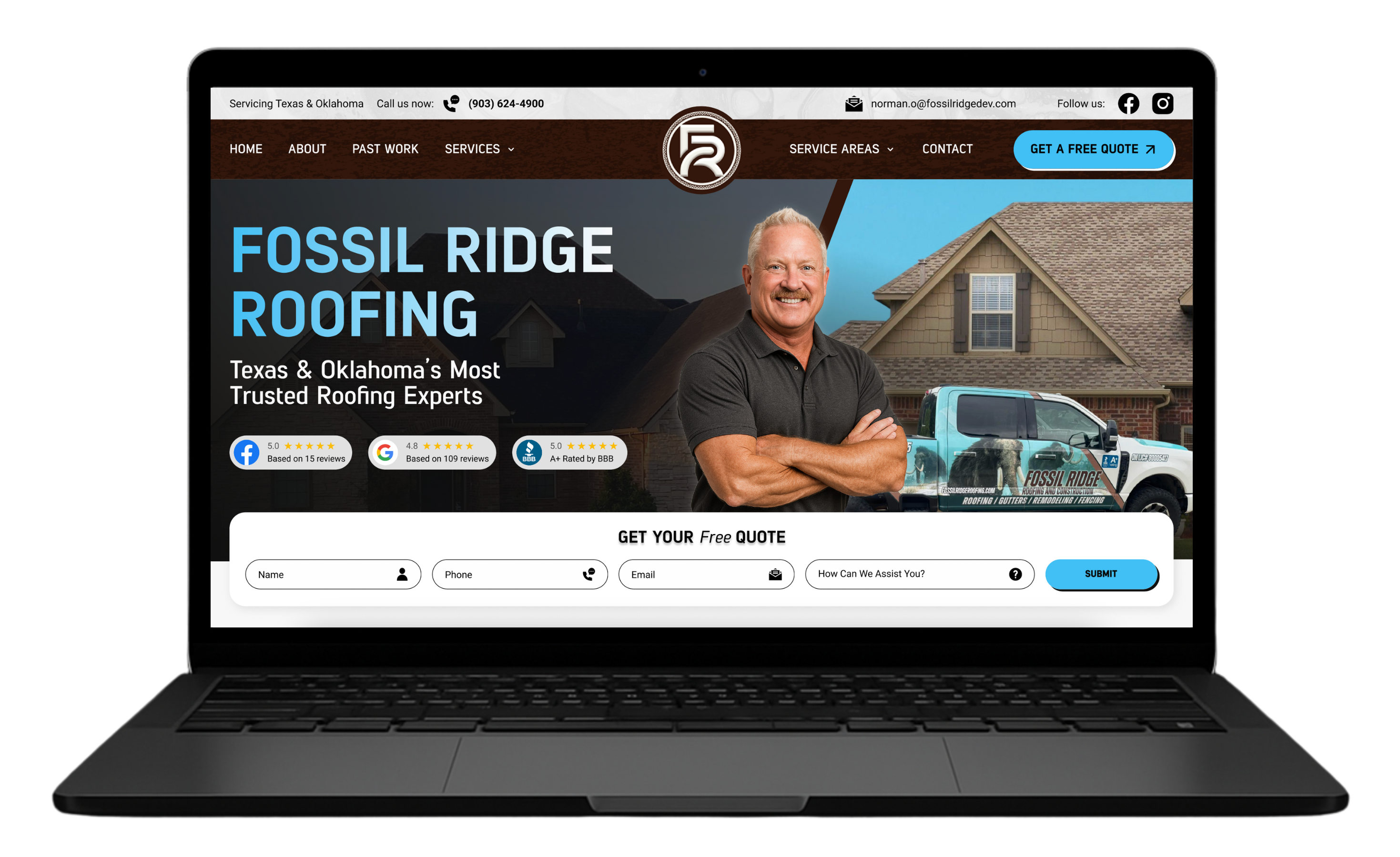 FOSSILRIDGEROOFING.COM